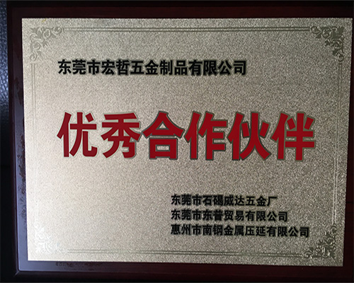 優(yōu)秀合作伙伴